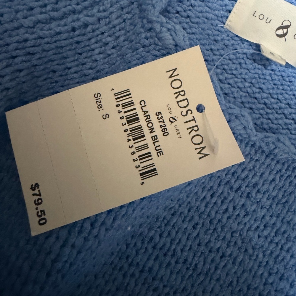 Lou & Grey Sky Blue Knit Top - Picture 3 of 4